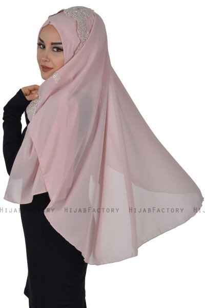 Helena - Gammelrosa Praktisk Hijab - Ayse Turban