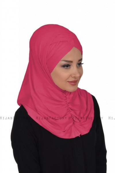Hilda - Fuchsia Bomuld Hijab