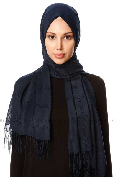 Huriye - Marine Blå Hijab - Özsoy