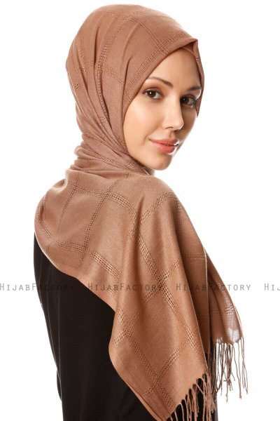 Huriye - Taupe Hijab - Özsoy