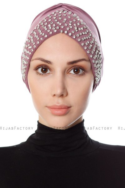 Irmak - Mørkrosa Turban