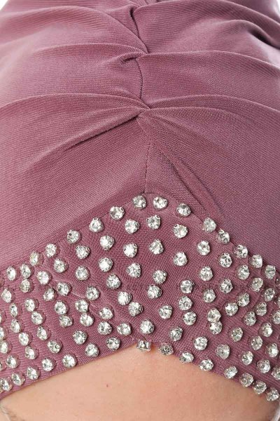 Irmak - Mørkrosa Turban