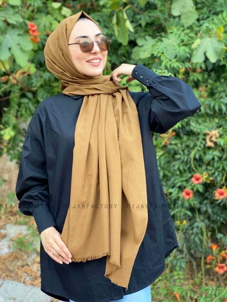 Jaeda - Kanel Bomuld Hijab - Mirach