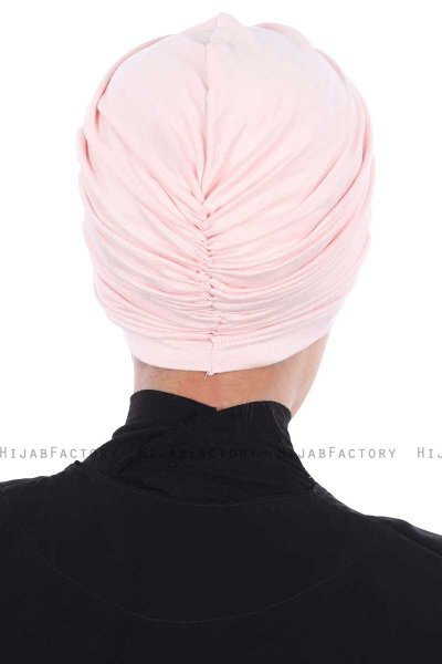 Jill - Gammelrosa Bomuld Turban - Ayse Turban