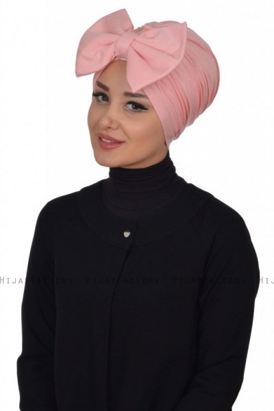 Julia - Gammelrosa Bomuld Turban - Ayse Turban