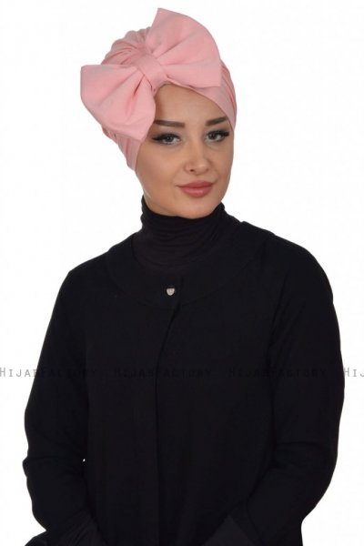 Julia - Gammelrosa Bomuld Turban - Ayse Turban