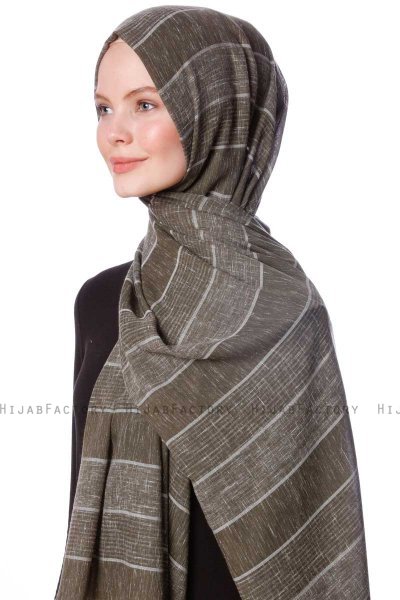Kiral - Khaki Hijab - Özsoy