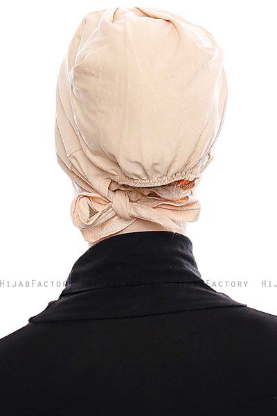 Kiraz - Beige Bomuld XXL Amta - Ecardin