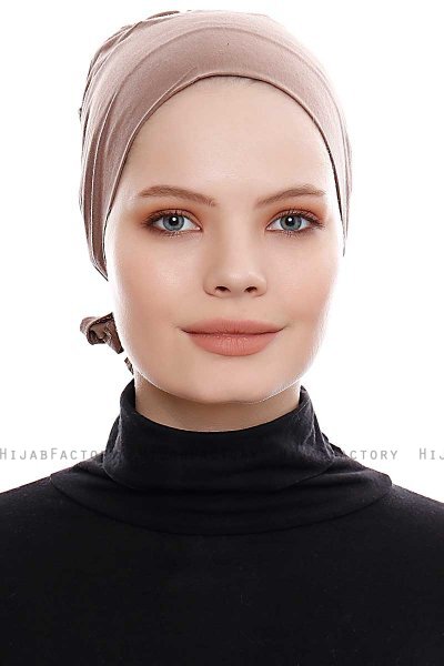 Kiraz - Mørk Taupe Bomuld XXL Amta - Ecardin