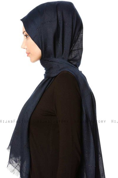 Kutlay - Marine Blå Hijab - Özsoy