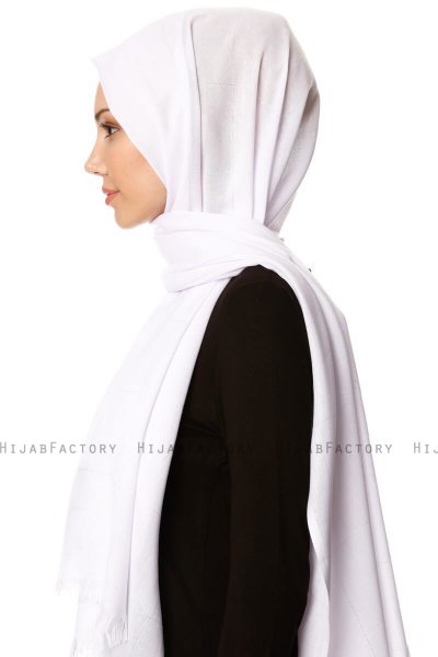 Kutlay - Hvid Hijab - Özsoy