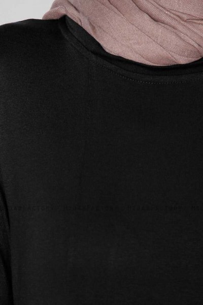 Kyda Svart Klänning Med Fickor Miss Halima 280145d