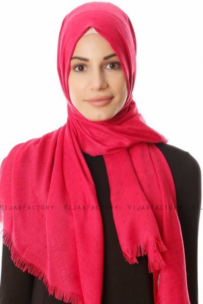 Lalam - Fuchsia Hijab - Özsoy