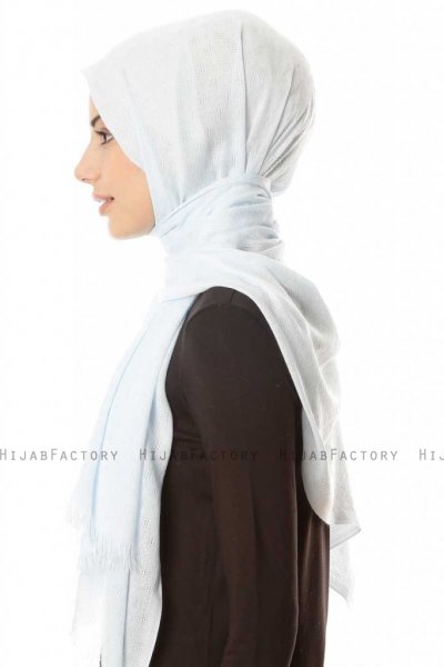 Lalam - Lyseblå Hijab - Özsoy