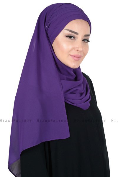 Malin - Lilla Praktisk Chiffon Hijab