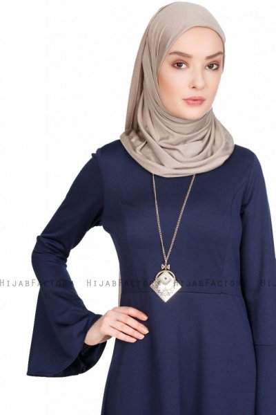 Maryam Marinblå Modest Klänning Miss Halima 280266c