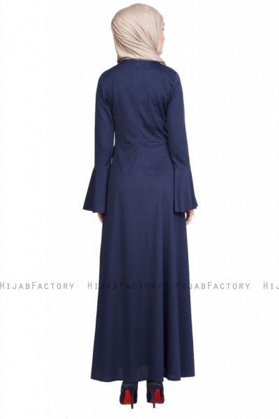 Maryam Marinblå Modest Klänning Miss Halima 280266e