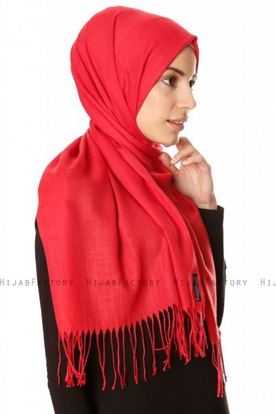 Meliha - Rød Hijab - Özsoy