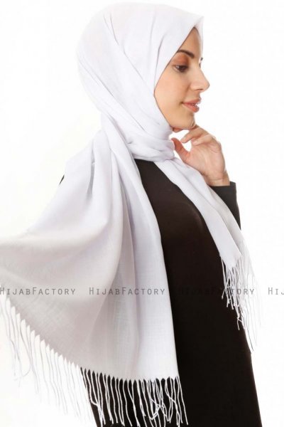 Meliha - Hvid Hijab - Özsoy