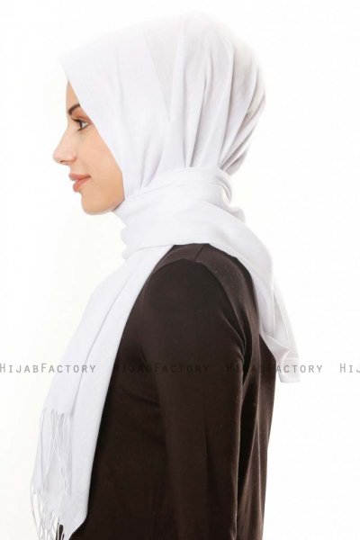 Meliha - Hvid Hijab - Özsoy
