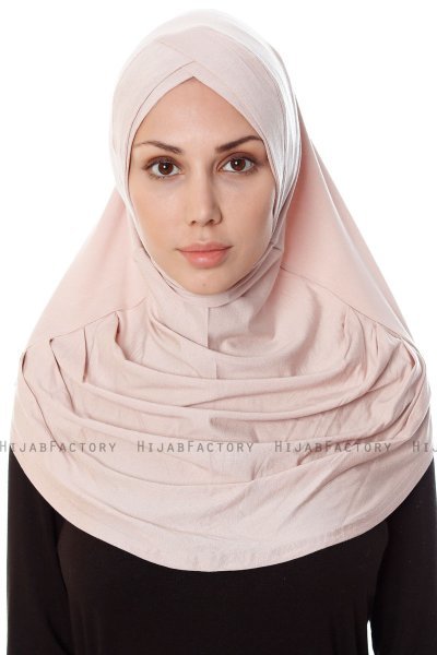 Mia - Gammelrosa One-Piece Al Amira Hijab - Ecardin