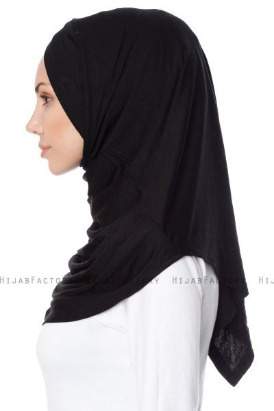 Mia - Sort One-Piece Al Amira Hijab - Ecardin
