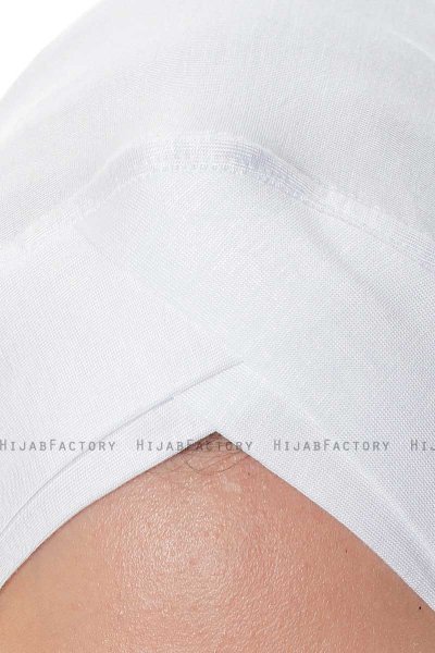 Mia - Hvid One-Piece Al Amira Hijab - Ecardin