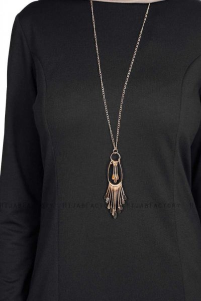 Naila Svart Klänning Miss Halima 280336c