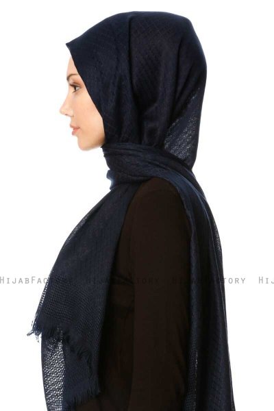 Nalini - Marine Blå Hijab - Özsoy
