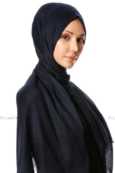 Nalini - Marine Blå Hijab - Özsoy
