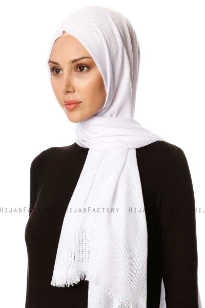 Nalini - Hvid Hijab - Özsoy