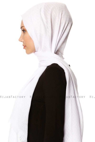 Nalini - Hvid Hijab - Özsoy