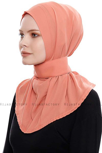 Narin - Lakserosa Praktisk One Piece Crepe Hijab