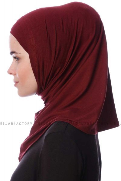 Nehir - Bordeaux 2-Piece Al Amira Hijab