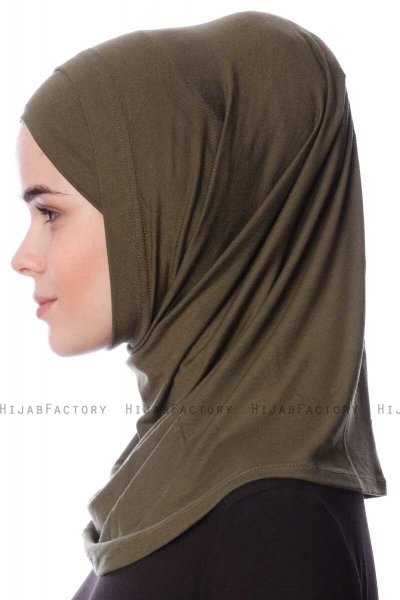 Nehir - Khaki 2-Piece Al Amira Hijab