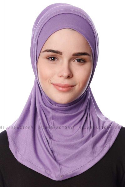 Nehir - Lilla 2-Piece Al Amira Hijab