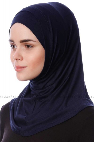 Nehir - Marine Blå 2-Piece Al Amira Hijab