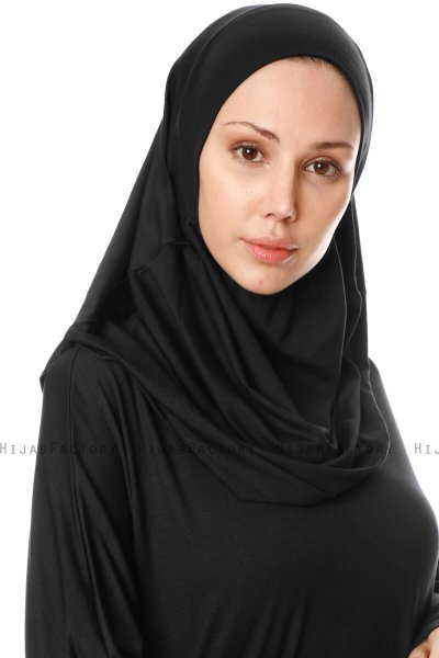 Nisa - Sort Bøn Kjole - Miss Halima