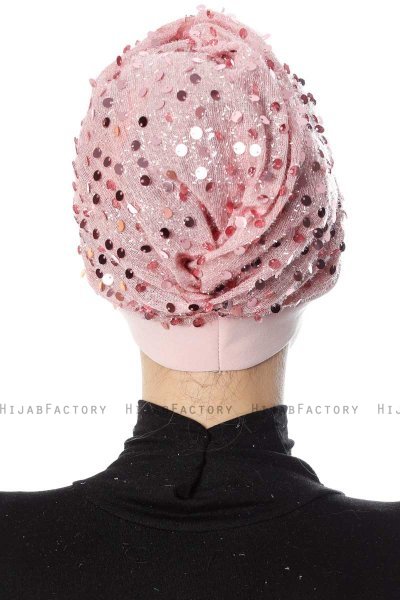 Nurten - Gammelrosa Turban