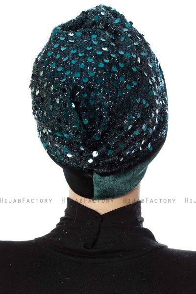 Nurten - Mørkegrøn Turban