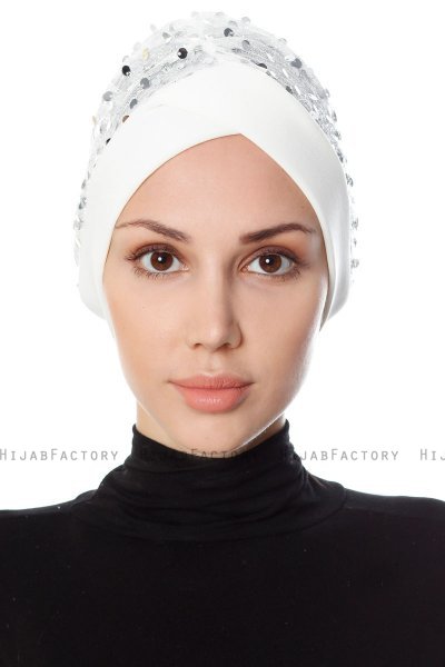 Nurten - Hvid Turban