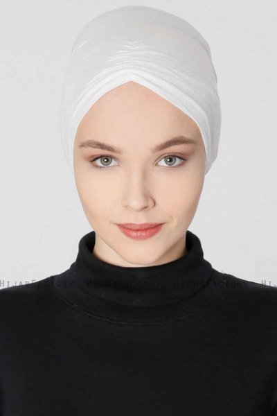 Pileli Creme Criss Cross Underslöja 200605b