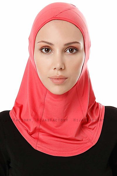Pinar - Hindbærrød Sport Hijab - Ecardin