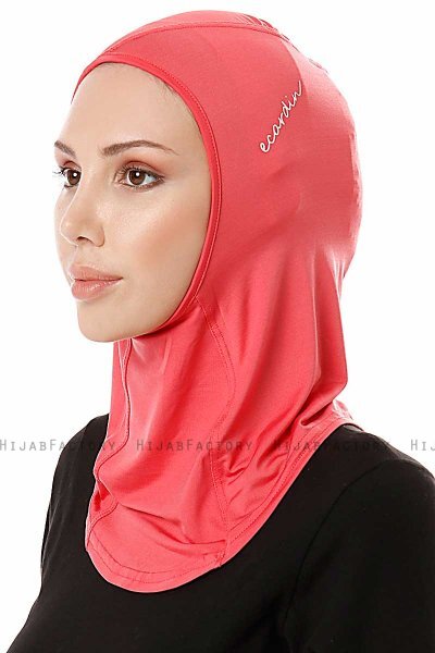 Pinar - Hindbærrød Sport Hijab - Ecardin