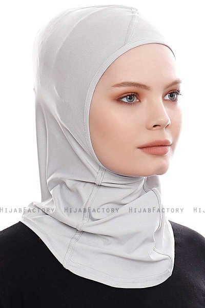 Pinar - Lysegrå Sport Hijab - Ecardin