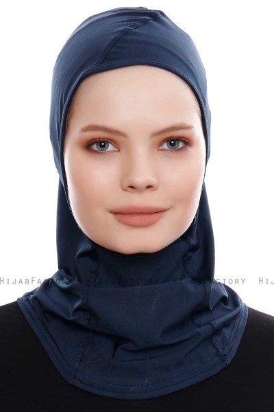 Pinar - Marine Blå Sport Hijab - Ecardin