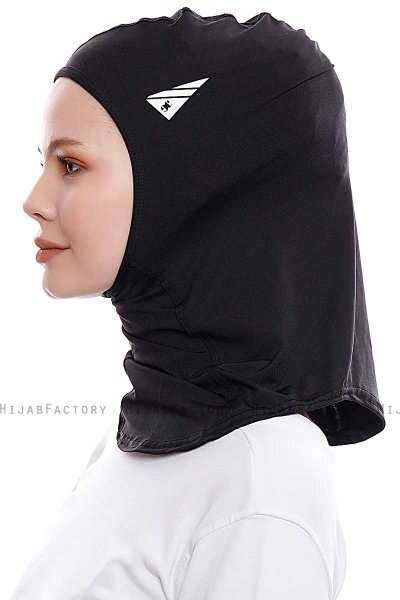 Pinar - Sort Sport Hijab - Ecardin