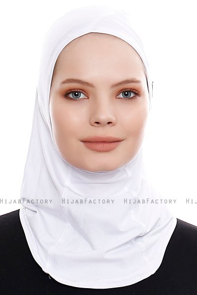 Pinar - Hvid Sport Hijab - Ecardin