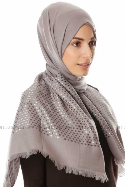 Reyhan - Grå Hijab - Özsoy