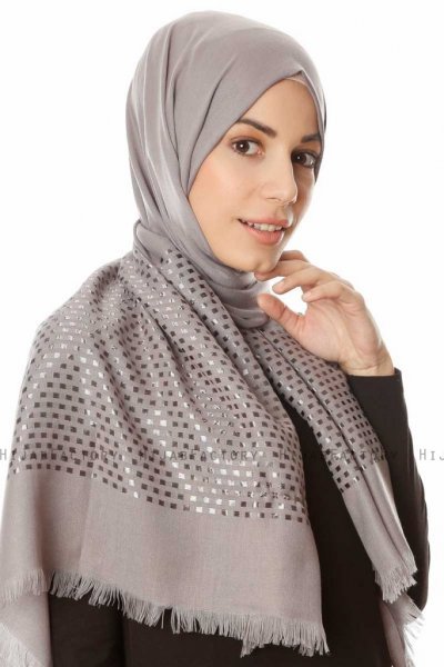 Reyhan - Grå Hijab - Özsoy